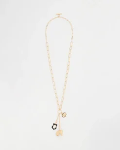 Adjustable Equestrian Charm Toggle Necklace