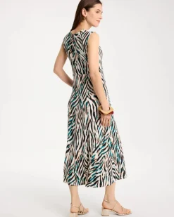 Animal Print Jersey Knit Dress
