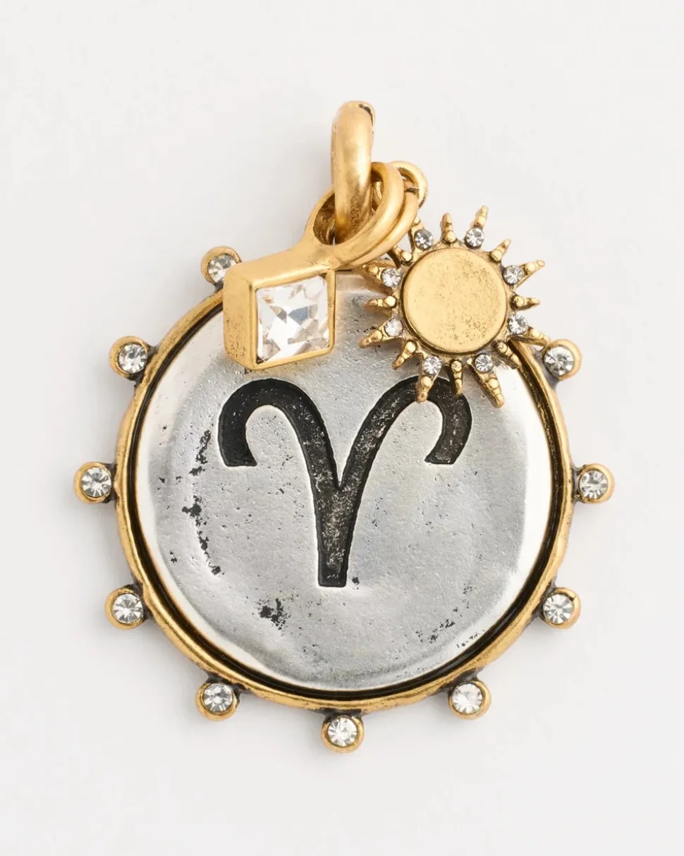 Aries Zodiac Charm Pendant