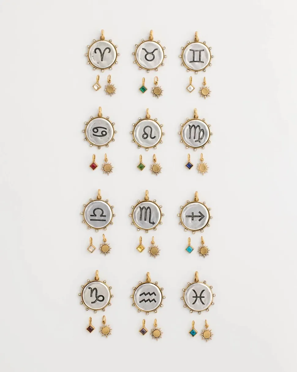Aries Zodiac Charm Pendant