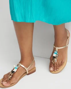 Beach Parrot T-Strap Sandals