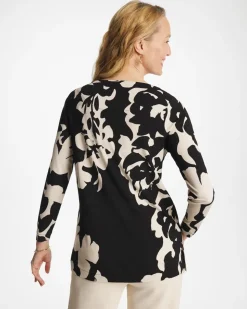 Blossom Matte Jersey Button Tunic