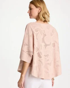 Boatneck Rounded Hem Poncho