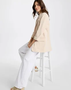Boyfriend Crepe Blazer