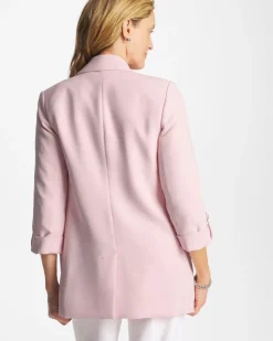 Boyfriend Crepe Blazer