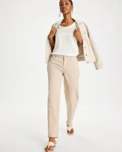 Boyfriend Relaxed Crop Jeans