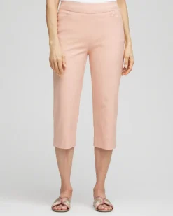 Brigitte™ Cross Dye Capri Pants