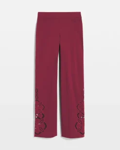 Brigitte™ Cut-out Wide-Leg Pants