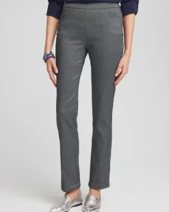 Brigitte Diamond Print Slim Pants