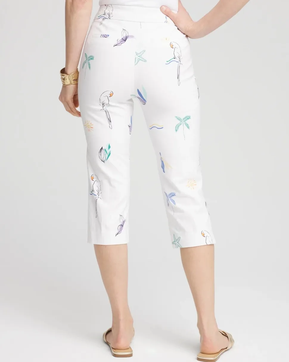 Brigitte™ Island Pull-On Capri Pants