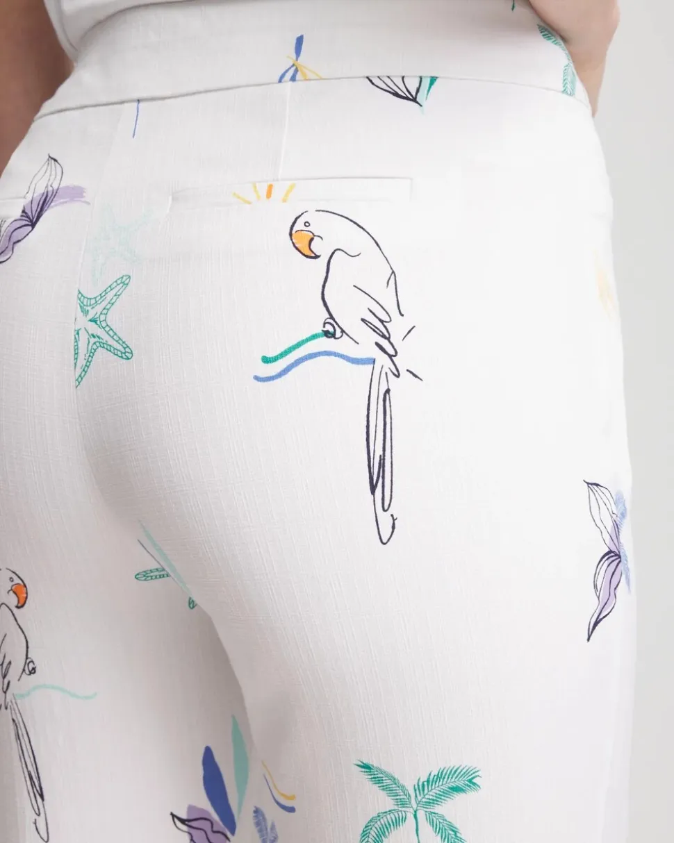 Brigitte™ Island Pull-On Capri Pants