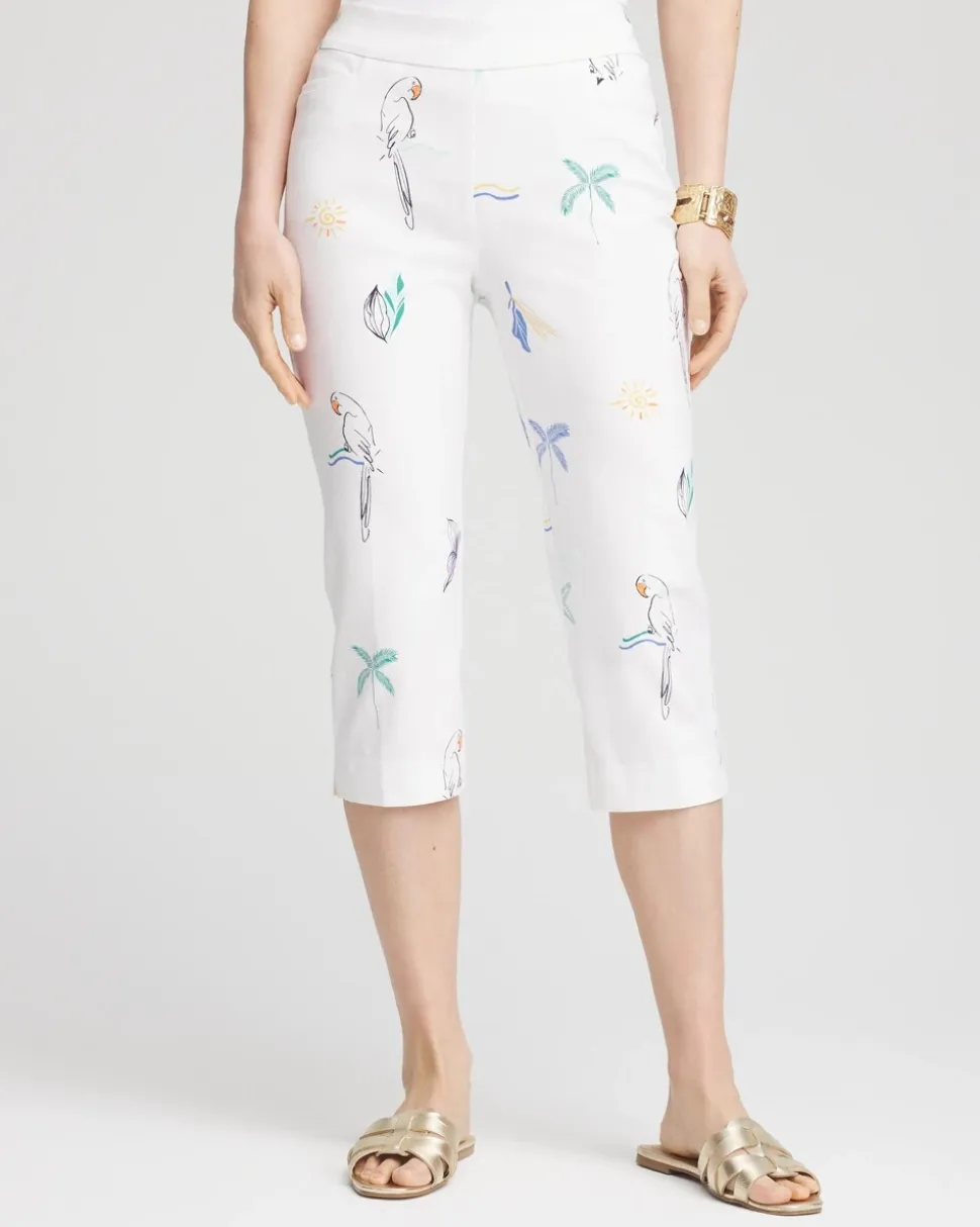 Brigitte™ Island Pull-On Capri Pants