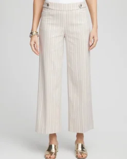 Brigitte™ Pinstripe Wide-Leg Pants