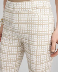 Brigitte™ Plaid Cropped Pants