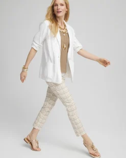 Brigitte™ Plaid Cropped Pants