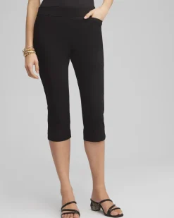 Brigitte™ Pull-On Rivet Slim Capris