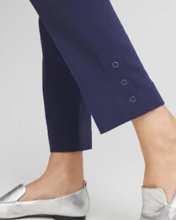 Brigitte™ Pull-On Slim Rivet Ankle Pants