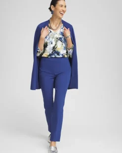 Brigitte Rivet Slit Ankle Pants