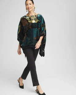 Brigitte Sequined Slim Ankle Pants