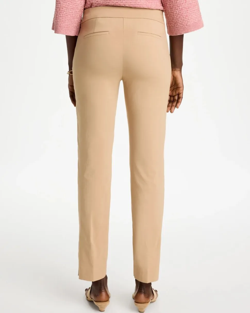 Brigitte™ Slim Button Hem Pants