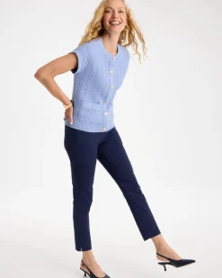 Brigitte™ Slim Pull-On Ankle Pants
