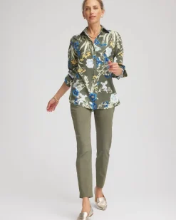 Brigitte™ Slim Pull-On Ankle Pants