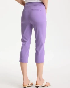 Brigitte™ Slim Rivet Pull-On Capri Pant