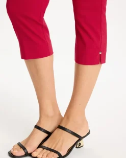 Brigitte™ Slim Rivet Pull-On Capri Pant