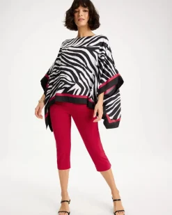 Brigitte™ Slim Rivet Pull-On Capri Pant