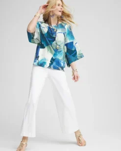 Brigitte™ Wide-Leg Cropped Pants