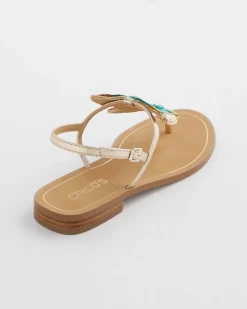 Butterfly T-Strap Sandal
