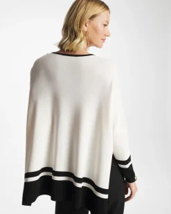 Button Detail Poncho