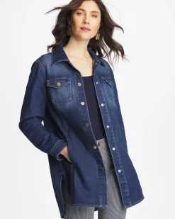 Button Down Denim Topper