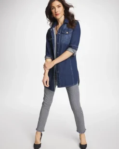 Button Down Denim Topper