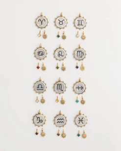 Capricorn Zodiac Charm Pendant