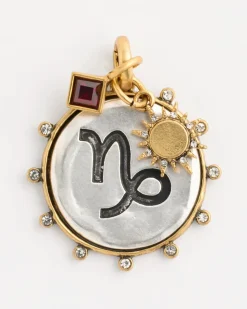 Capricorn Zodiac Charm Pendant