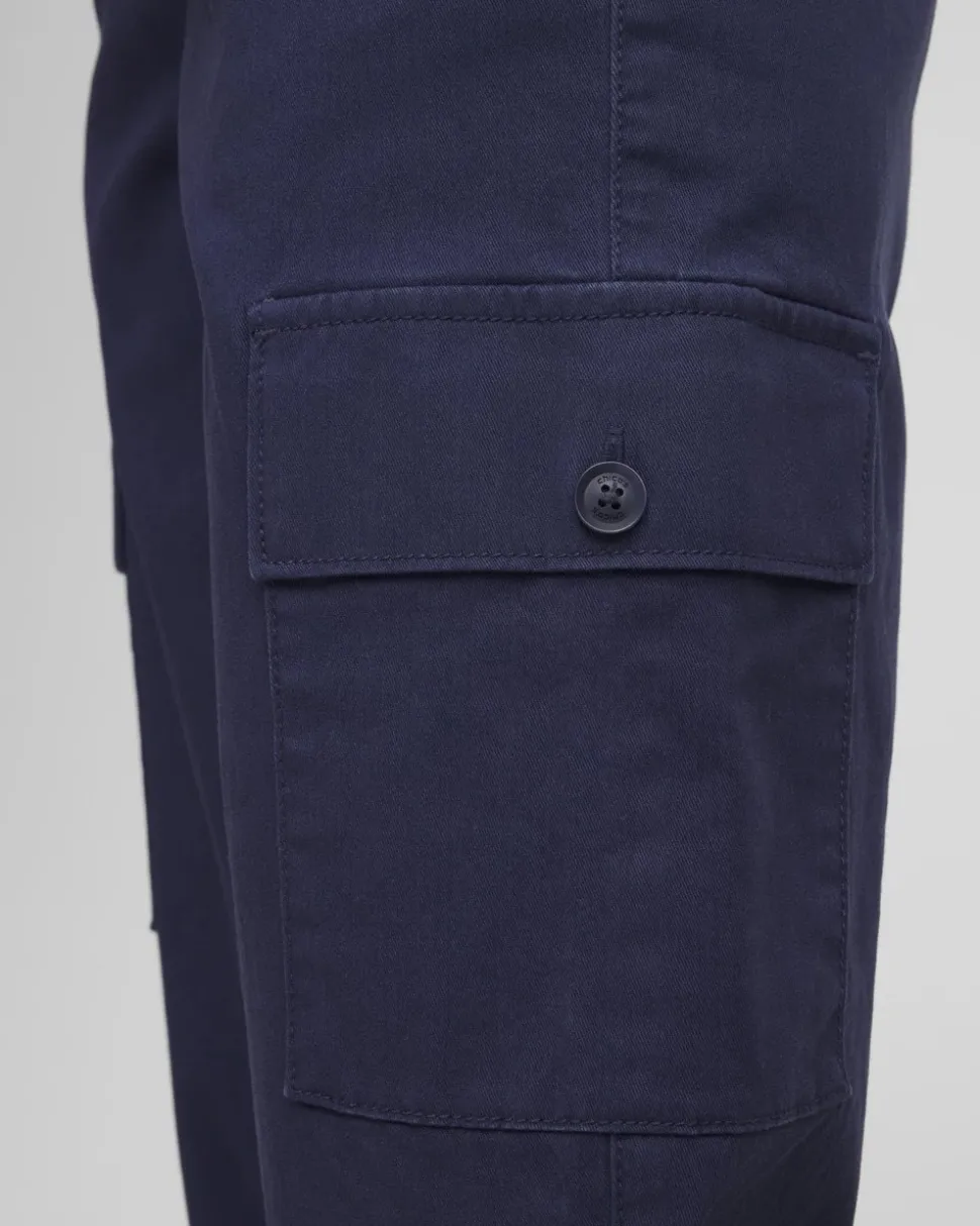 Cargo Straight Leg Cropped Pants