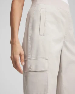 Cargo Straight Leg Cropped Pants