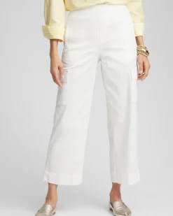 Cargo Straight Leg Cropped Pants