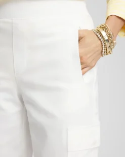 Cargo Straight Leg Cropped Pants