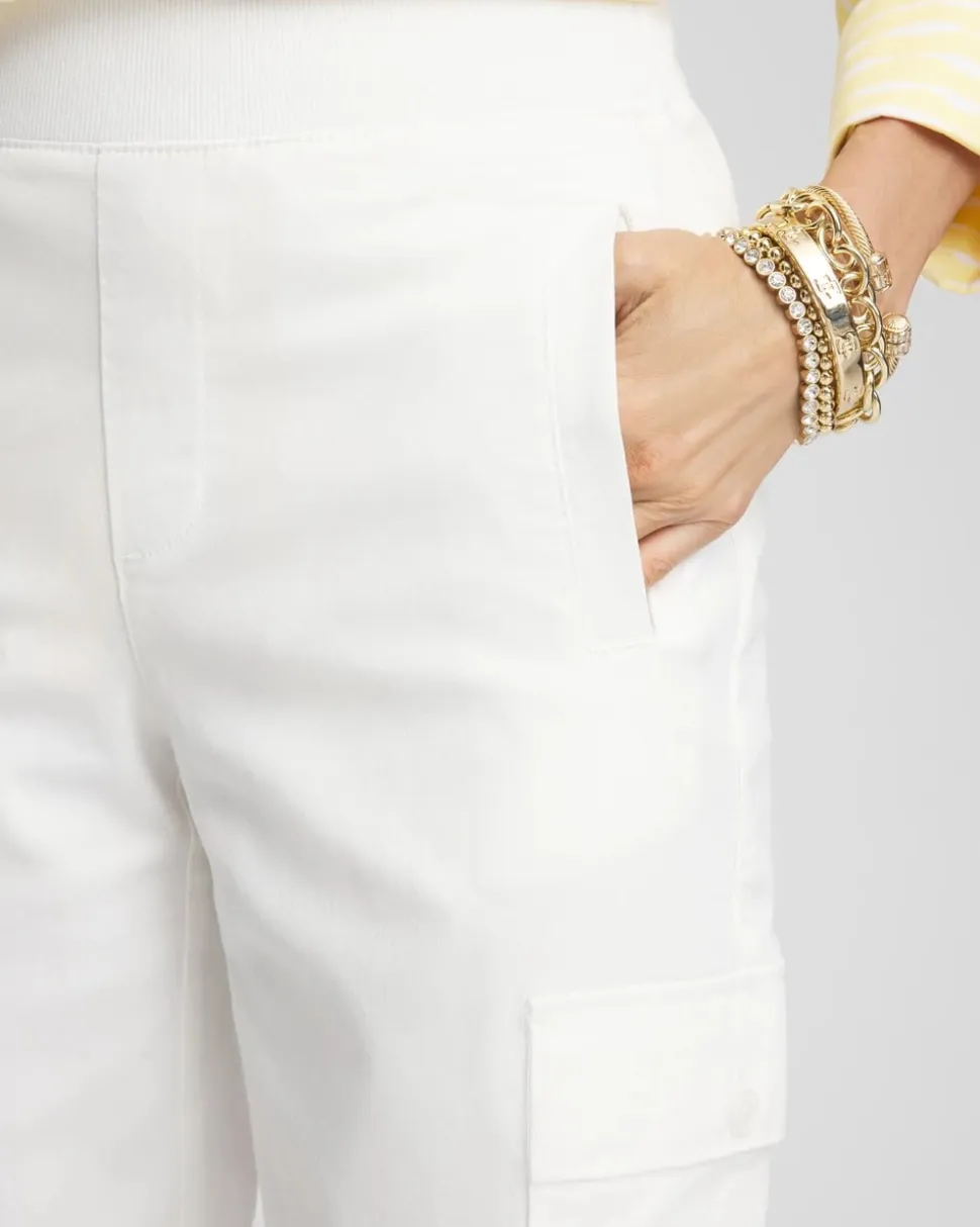 Cargo Straight Leg Cropped Pants