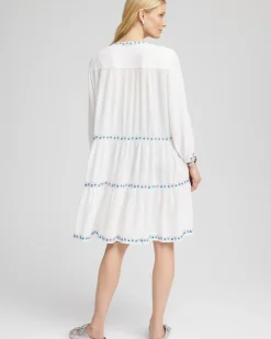 Chico's Beach Swimsuit Cover-Up Dress