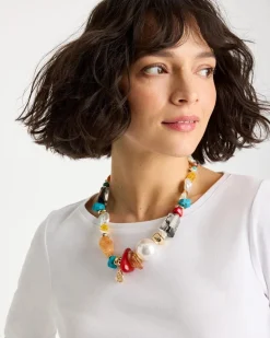 Chico's Originals Short Beaded Necklace