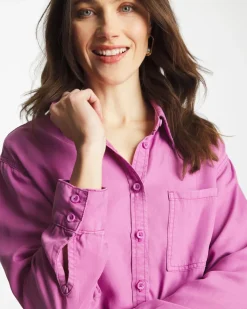 Classic Collared Denim Shirt