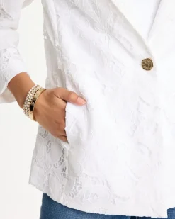 Classic Lace Blazer