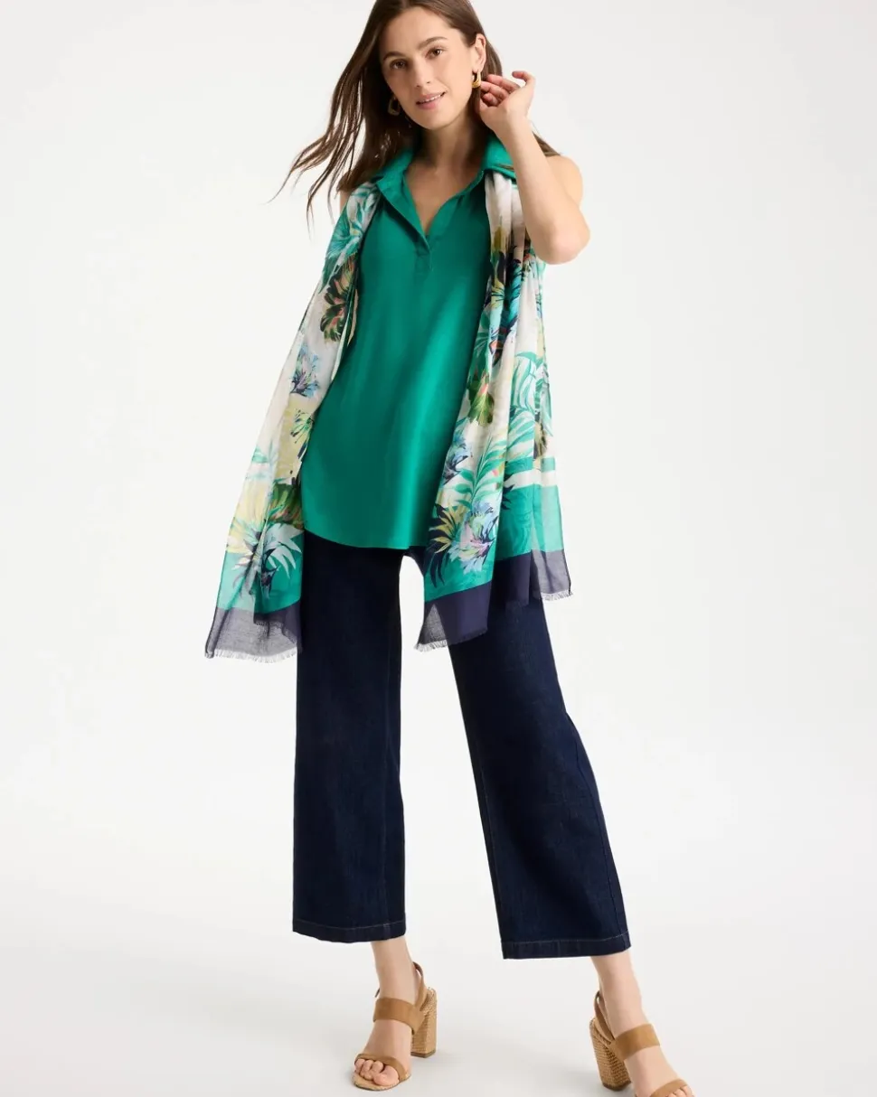 Collared Tunic Tank