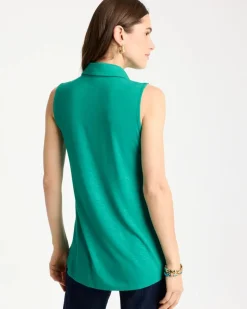 Collared Tunic Tank