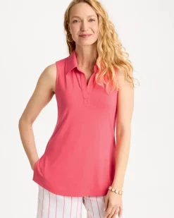 Collared Tunic Tank