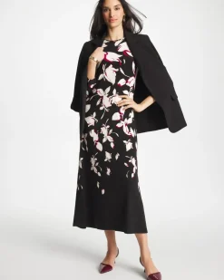 Column Knit Maxi Dress