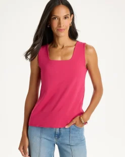 Contour Cotton™ Square Neck Tank